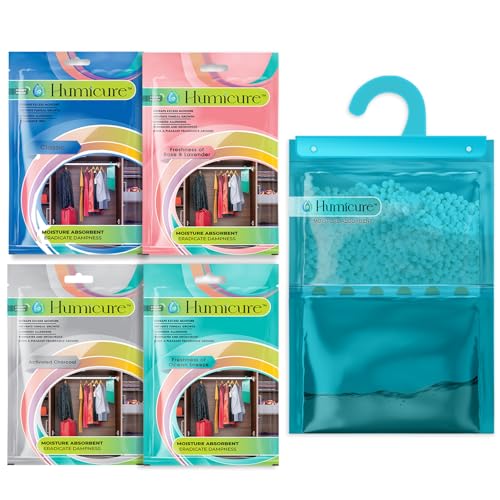 Humicure Moisture Absorber Dehumidifier with 1 Litre Absorption C...
