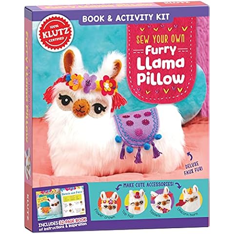 Sew Your Own Furry Llama Pillow (Klutz) Cover