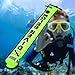 Vomeko Diving SMB Surface Marker Buoy, Scuba Diving 5' Surface Marker Signal Tube,High Visibility Inflatable Scuba Signal Tube with Reflective Strip(Fluorescent Green)
