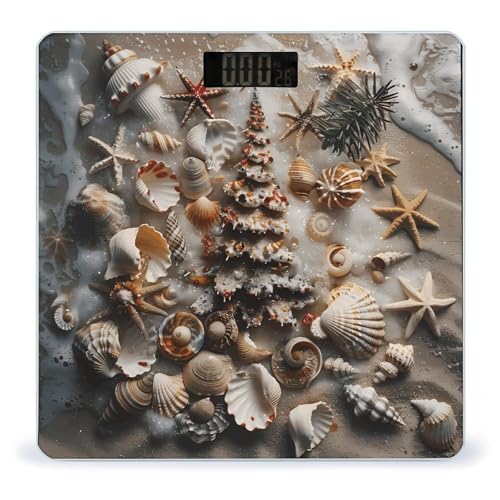 Báscula Digital de Peso Corporal Seashell Christmas miniatura 1
