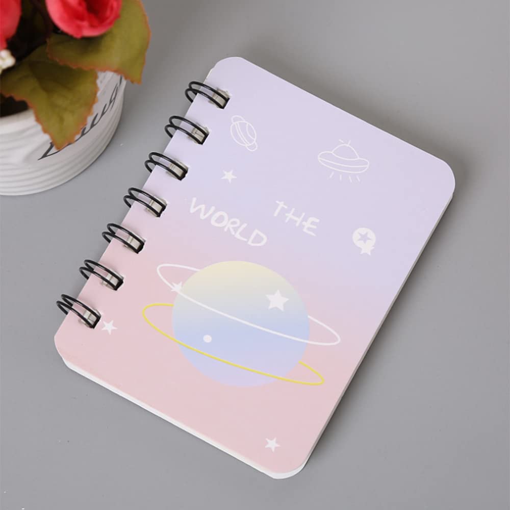 4 Pièces Carnet A7 Avec Stylos - Petit Carnet De Poche 11x8cm Pour Voyage, École Et Bureau
