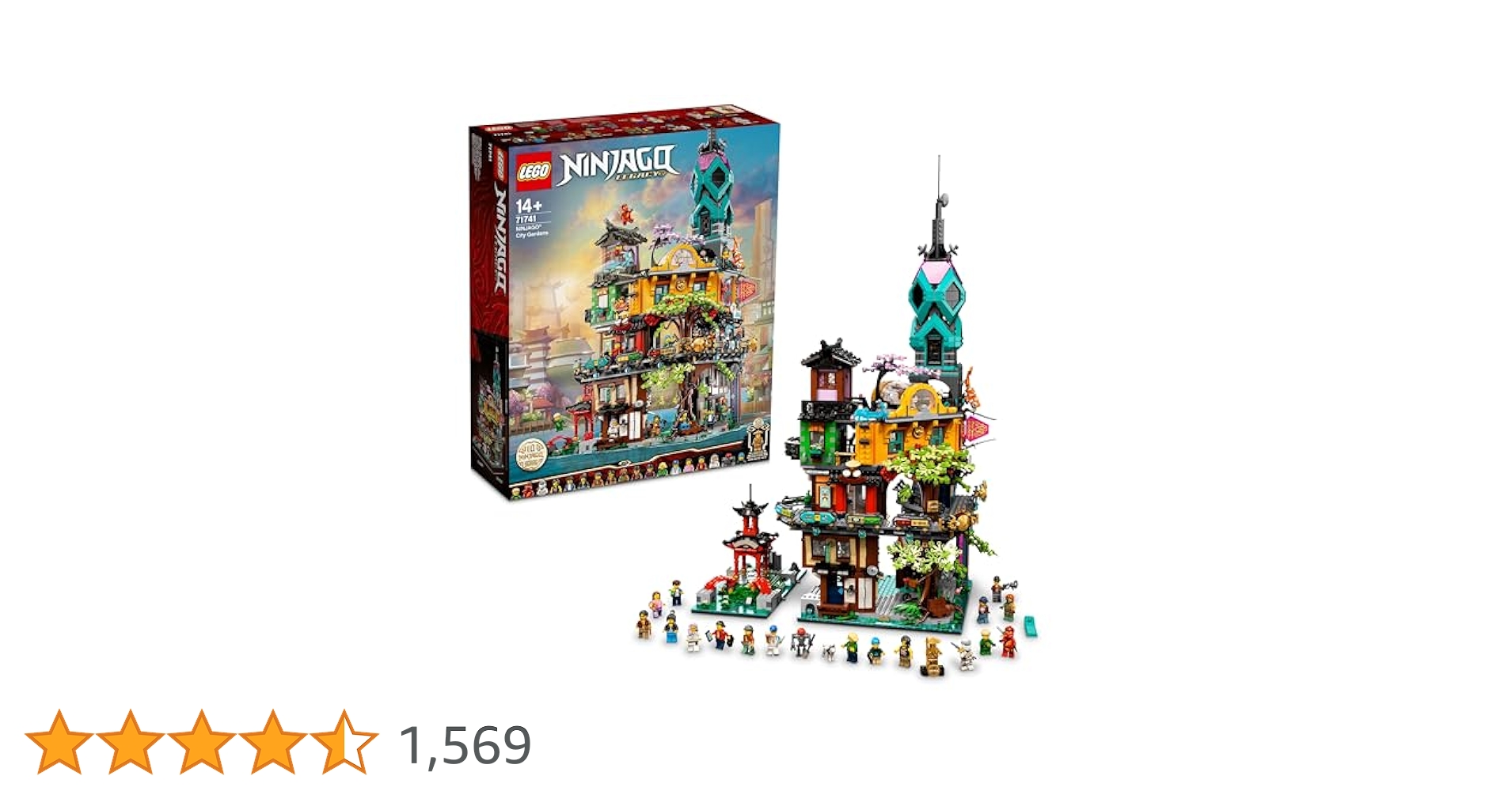 Amazon.co.jp: LEGO Ninjago 71741 Ninjago City Garden