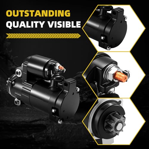 Motor de arranque marino modelo 410-48368 HXYBBGS compatible con Yamaha F25LA F25LEA 2010-2018 F25LMHA 2010-2011 miniatura 6