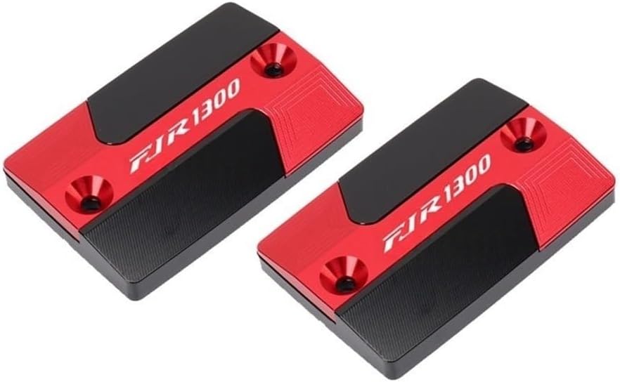 Guard Brake Fluid Reservoir for FJR1300 FJR 1300 Motorcycle Aluminum Front Brake Reservoir Fluid Tank Cover Oil Cup Cap Brake Fluid Reservoir Cover