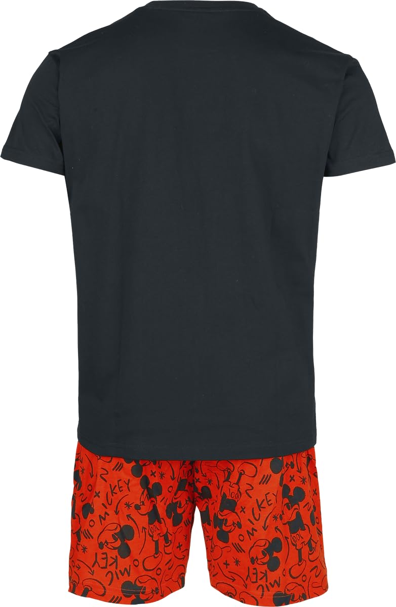 Mickey Mouse Minnie & Topolino Uomo Pigiama Multicolore Regular