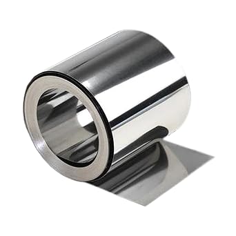 304 stainless steel band, ultra-thin steel plate, stainless steel sheet, steel skin, length 5 m, width 300 mm, thickness 0.05-0.5 mm 0.5 mm x 300 mm x 5 m