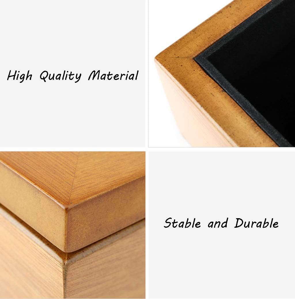 Vitrina de madera con tapa de cristal y cojines suaves, organiza y protege relojes, ideal para coleccionistas de relojes y entusiastas