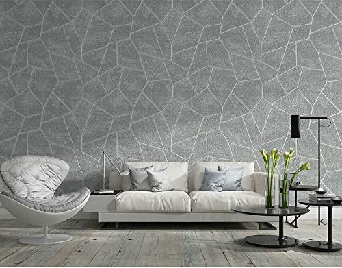 Velvet 3D Geometric Wallpaper Grey Bedroom Living Room Decor Wall Paper Modern Embossed Flocked Textured Wall Covers 10Mx53cm