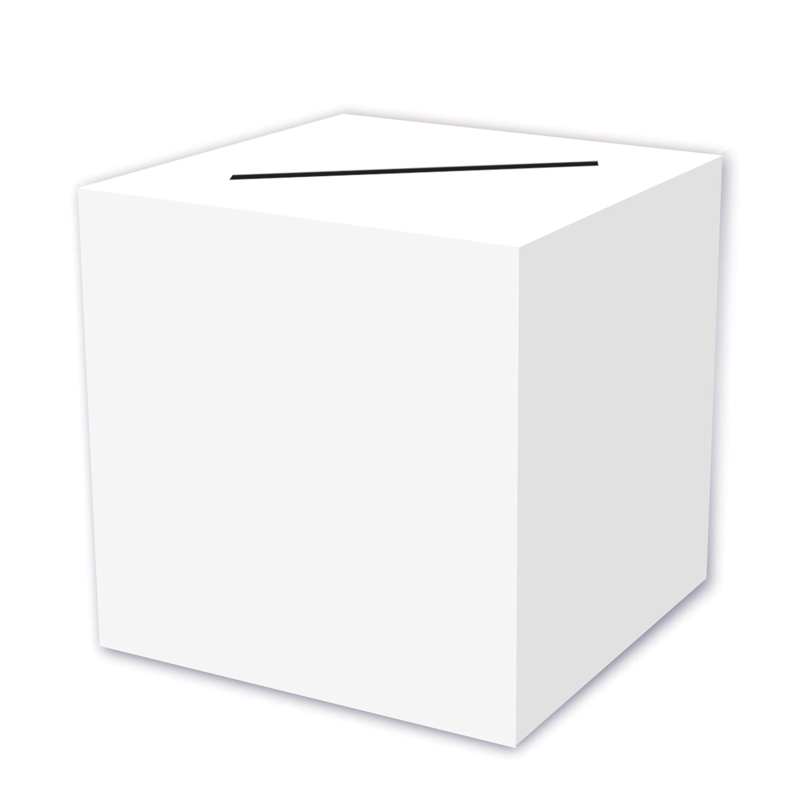 Beistle 54390 All-Purpose Card Box, 9 by 9-Inch Rectangle Cardboard Gift Wrapping Box