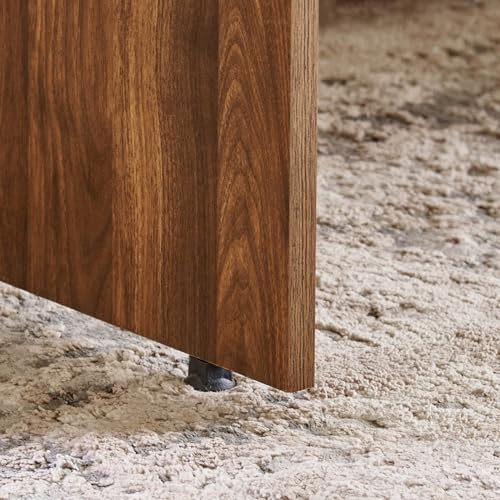 Image of Home Centre | Addison Study Desk with Hutch | Study Table for Home Office | Engineered Wood | Brown | 1 Year Warranty