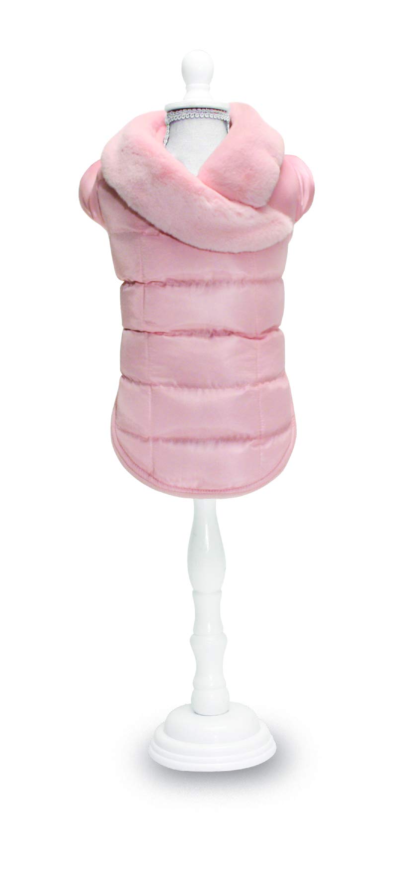 Blouson rembourré pour chien Croci Pink Dream 20 cm manteau rose