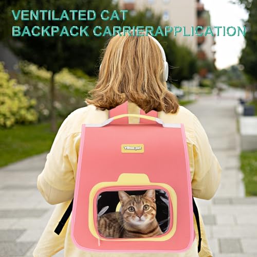 Sac à dos de transport pour chat pliable pour simplifier vos sorties - 7
