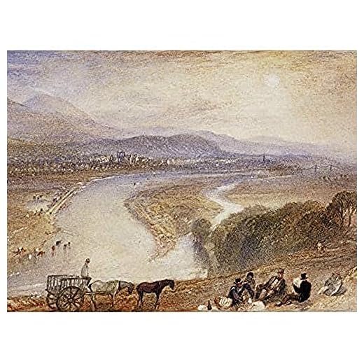 Turner Melrose - Póster de acuarela sin marco para pared