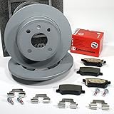 opel vectra b bremsen hinten wechseln anleitung 2 Zimmermann Bremsscheiben beschichtet COAT Z unbelüftet / massiv für die Hinterachse 4-Loch, 240 mm x 10 mm 4 Zimmermann Bremsbeläge (= Bremsbelagsatz) für die Hinterachse, mit akustischer Verschleißwarnung