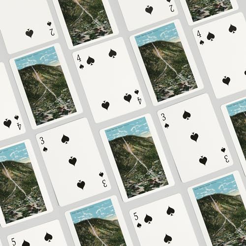 Baraja de póker Lantern Press tamaño poker 52 cartas miniatura 4