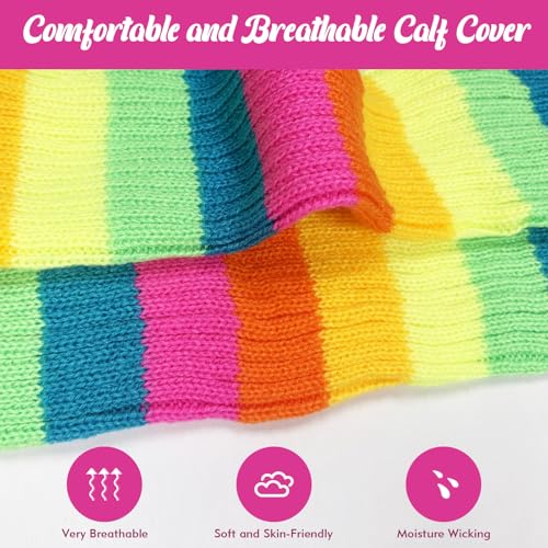 80s leg warmers for women Vibrant Neon Colors kids leg warmers Add a Splash of Color to Your Winter Clothes, Dance or Yoga Wear, Party Accessories3