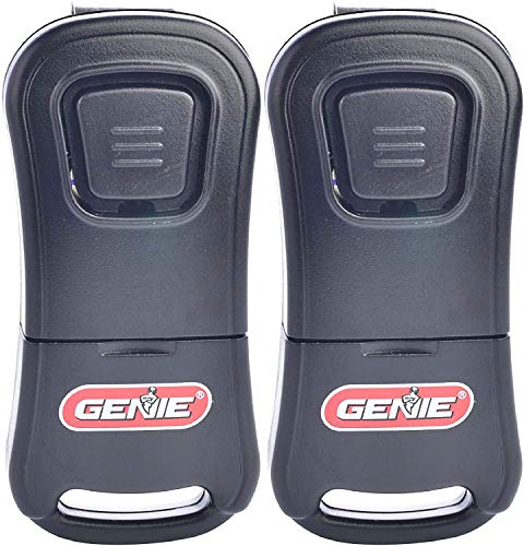 Genie Single Button Garage Door Opener Remote - Safe & Secure Access - Compatibility with Genie Only Intellicode Garage Door Openers - Model G1T-BX-2 Pack