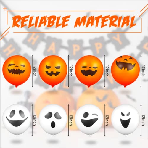 Crethink 24PCS Palloncini di Halloween,Palloncini