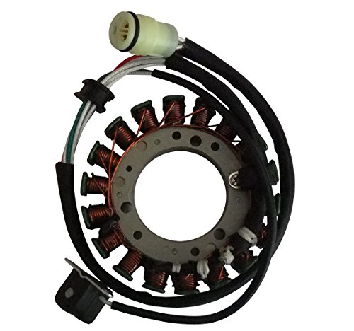 shamofeng Magneto Stator Coil for Yamaha Raptor 350 2004-2013/ Warrior 350 2002-2004, 5NF-81410-00-00, YFM350 YFM35 Raptor 350 Stator 2002 2003 2004 2005 2006-2013, 2002 2003 2004 Warrior 350 Stator