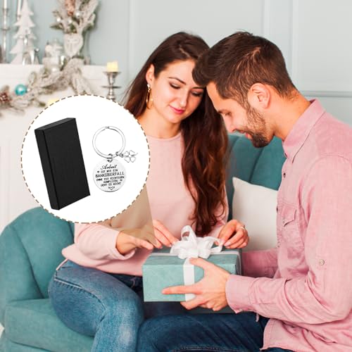 PEOVLVN 1 Stück Danke Schlüsselanhänger,geschenk für kollegin，Edelstahl Schlüsselanhänger,Abschieds Kollegen Schlüsselanhänger,Freundschaft geschenk Glücksbringer zum Geburtstag Rente Jobwechsel