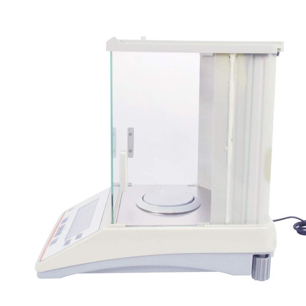 Balanzas analíticas de precisión Balanza digital de laboratorio de precisión de 0,001 g Calibración interna automática Diseño ultracompacto Célula de carga electromagnética USB Analítica，200 g/0,001 g