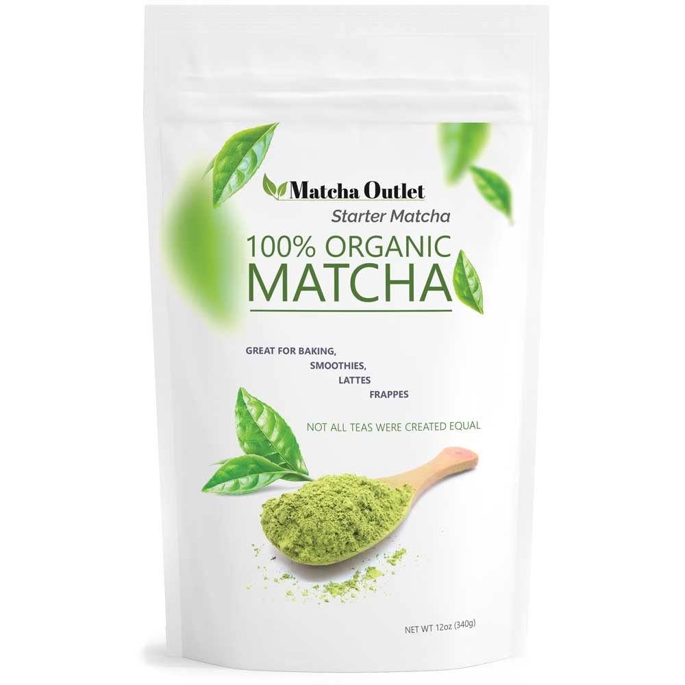 Culinary Starter Matcha Green Tea Powder – Pure and Natural Energy - 12oz