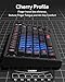 PBT Keycaps, Jinx Theme keycaps Set for Mechanical Keyboard, Cherry Profile and High Contrast Custom Keyboard Key Caps for 60 65 75 100 Percent (137 Keycap Set)