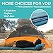 Clostnature Self Inflating Sleeping Pad for Camping - 1.5/2/3 inch Camping Pad, Lightweight Inflatable Camping Mattress Pad, Insulated Foam Sleeping Mat for Backpacking, Tent, Hammock