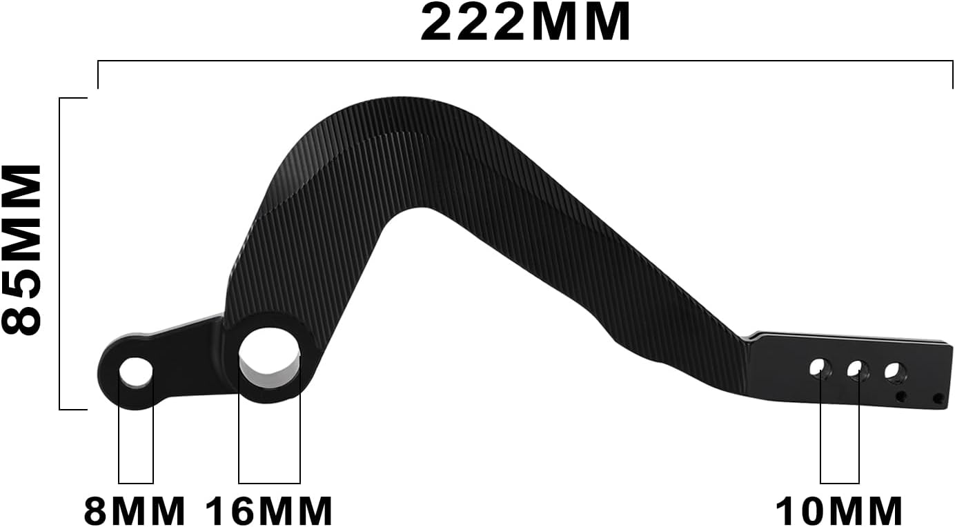 Dirt Bike Rear Brake Pedal Folding CNC Foot Lever for KX 85 KX85 2001-2025 KX112 2022-2025 KX100 2001-2021 KX65 2000 Dirt Pit Bike Black