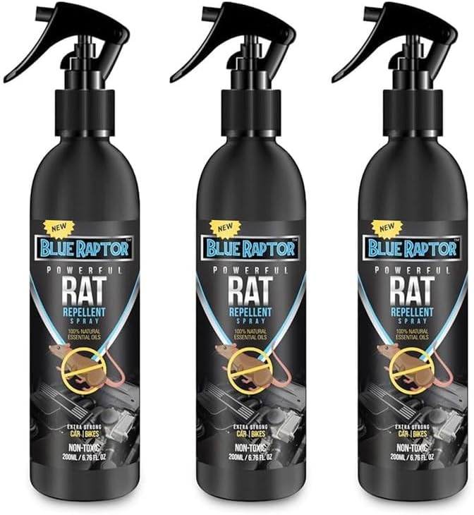 Shadow Securitronics Blue Raptor Rat Repellent Spray for Cars Highly