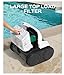 WYBOT E1 Robotic Pool Vacuum for Inground Pools, Corded 110min Runtime Pool Cleaner