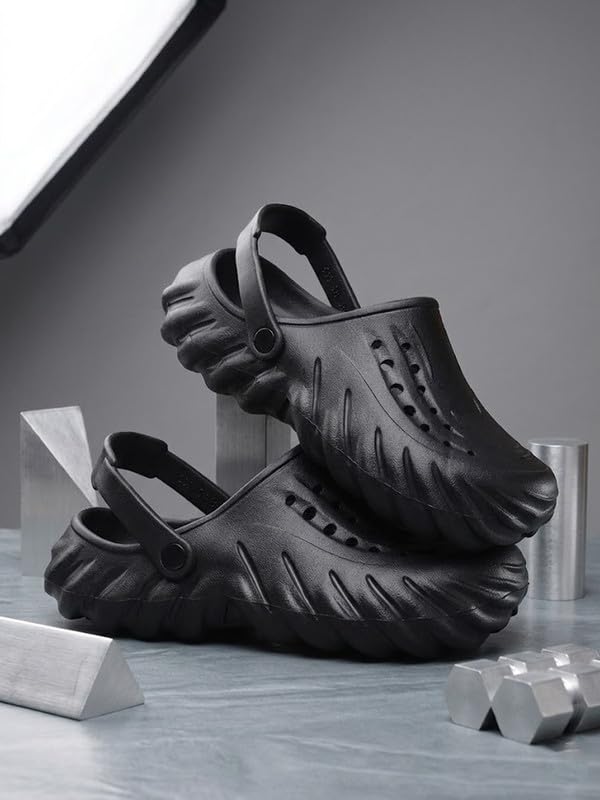 Image of JUSAN Men's Lightweight Comfort Clogs | Soft Cushion Slip-On Garden & Beach Clogs for Men | Breathable Waterproof Sandals with Non-Slip Sole | Casual Outdoor Summer Footwear for Men