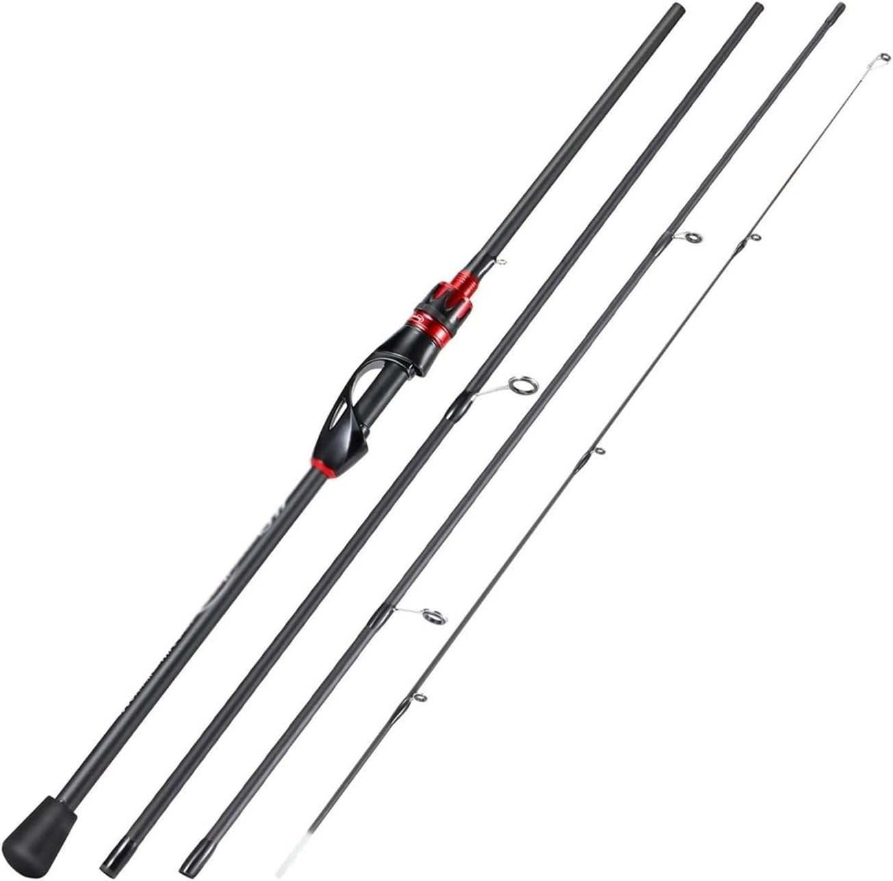 ポータブル釣り竿 釣り竿 2.1m 超軽量カーボンファイバーロッドポール