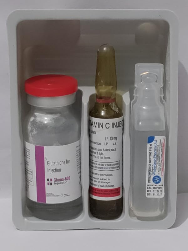 GLUMA Glutathione 600 mg Injection