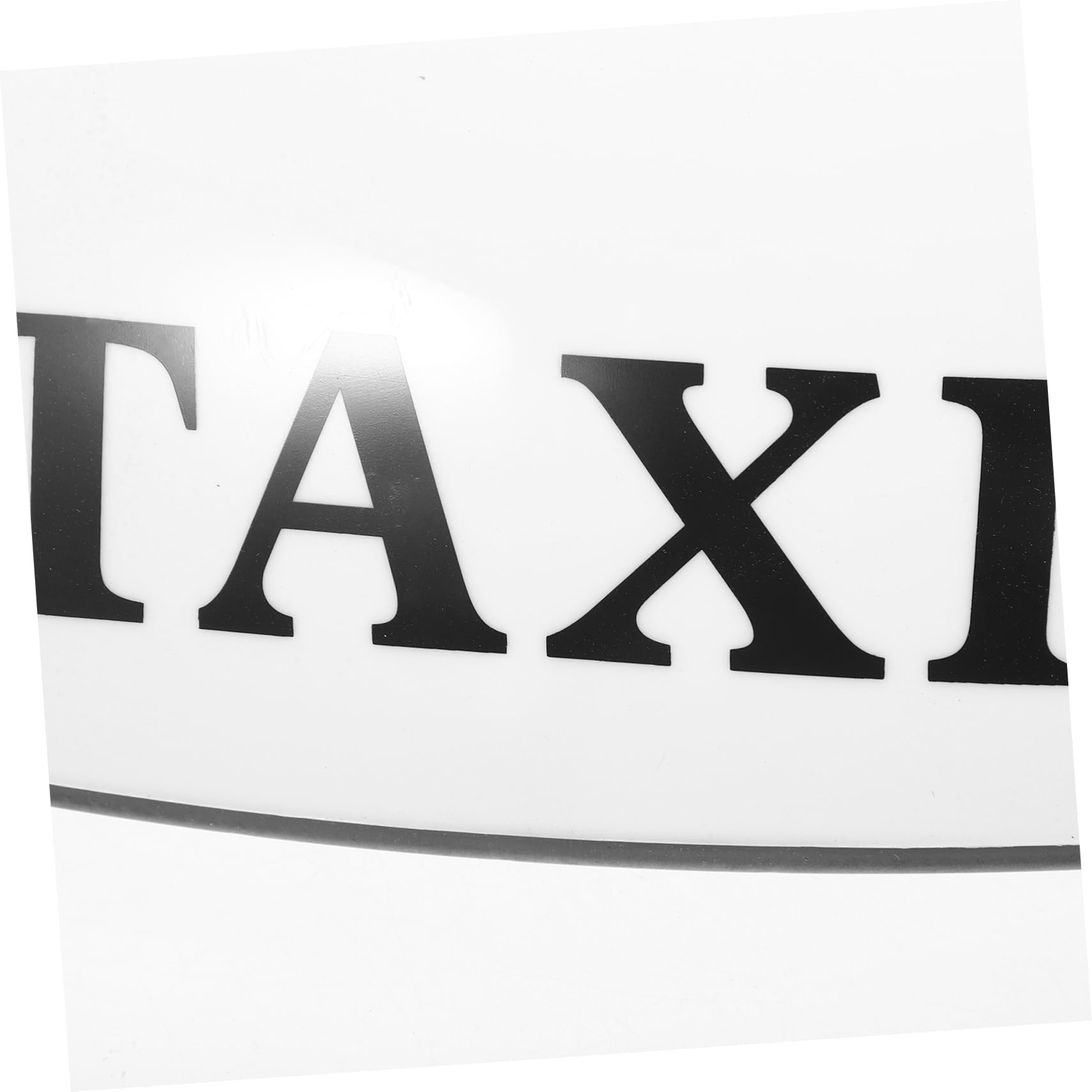 Cabilock Luce Segnale Taxi Magnetica per Auto, Top Light 12v Bianco, Alta Luminosità, Installazione Facile, per Guida Notturna