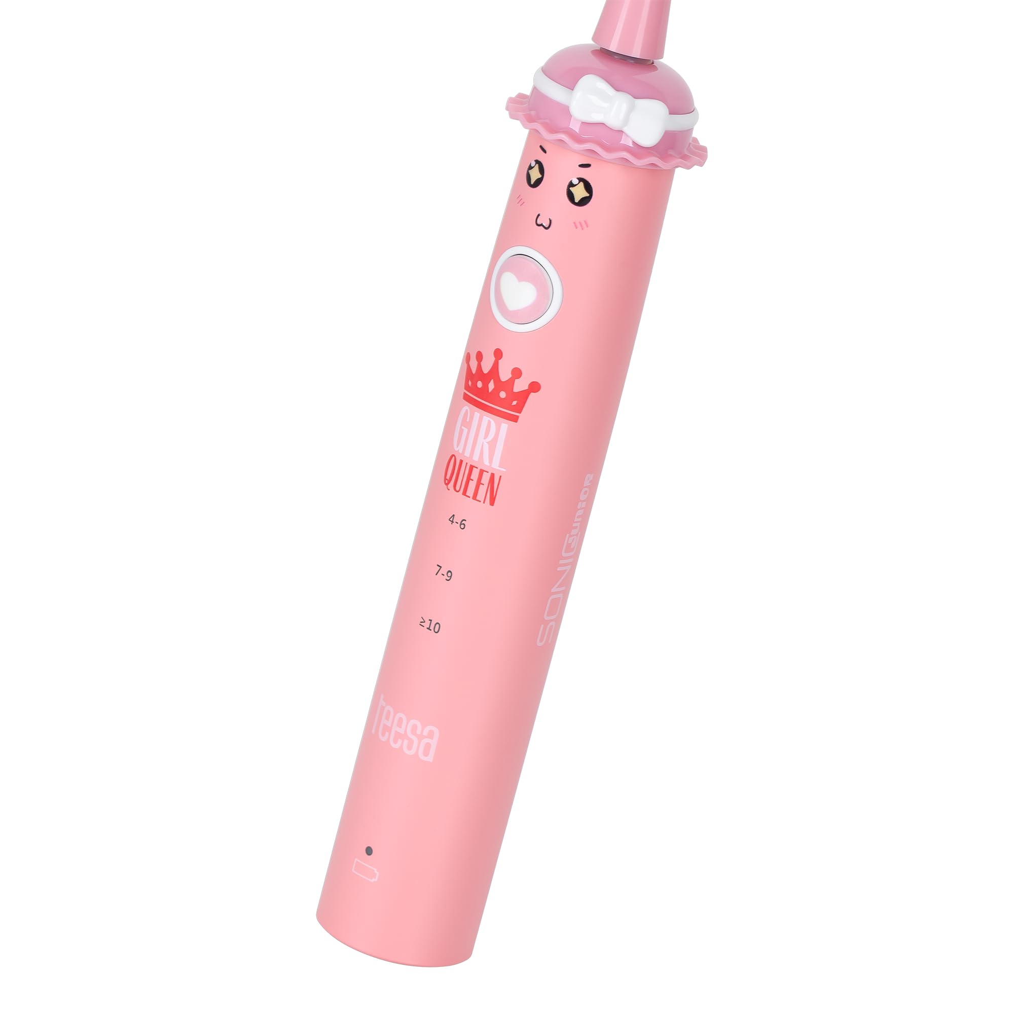 Teesa Sonic Junior - Cepillo de dientes eléctrico sónico para niños (cepillo de dientes sónico para niños)