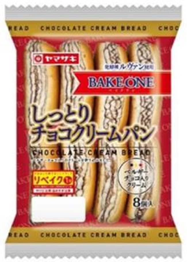 Amazon | ヤマザキ しっとりチョコクリームパン 8個入 | yamasaki