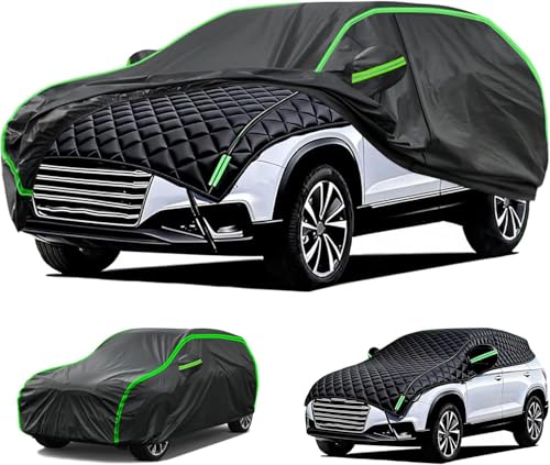 Hail Car Cover Compatible with Subaru Forester SUV 2007-2012,Combination 2-in-1 Anti-Hail Multilayer Thickened Full Car Cover,Hail Blanket s1v