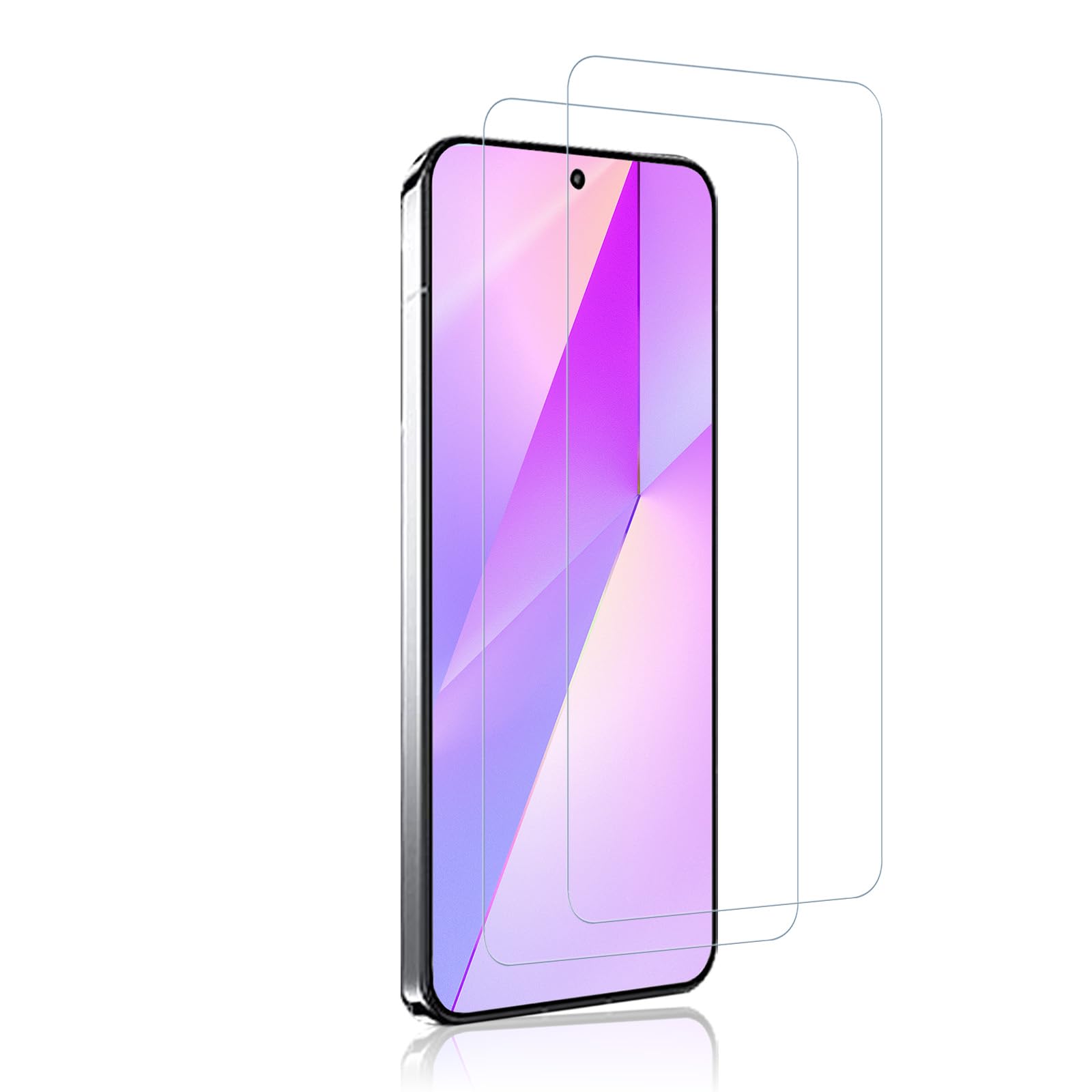 Carantee 2 Stück für Panzerglas Schutzfolie für Xiaomi 15 - HD 3D Vollständige Abdeckung, 9H Härte Anti-Kratzer, Displayschutzfolie, Hohe Touch-Empfindlichkeit, Anti-Fingerabdruck Schutzglas