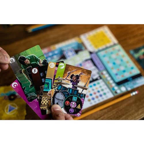 Draft & Write Records juego de mesa para 1 a 6 jugadores miniatura 5