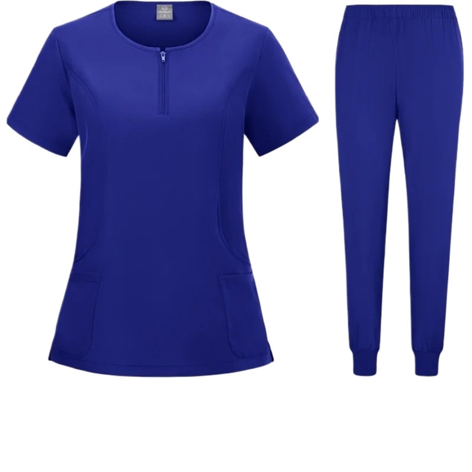 Uniforme médico elástico, Conjunto de exfoliación quirúrgica Hospital, Tops, Pantalones, Ropa Trabajo enfermería, médicos para AtencióN MéDica, SalóN De Belleza