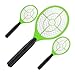 Produktbild Relaxdays 3 x elektrische Fliegenklatsche, ohne chemische Stoffe, Fliegentöter, gegen Fliegen, Mücken & Moskitos, Fly Swatter, grün