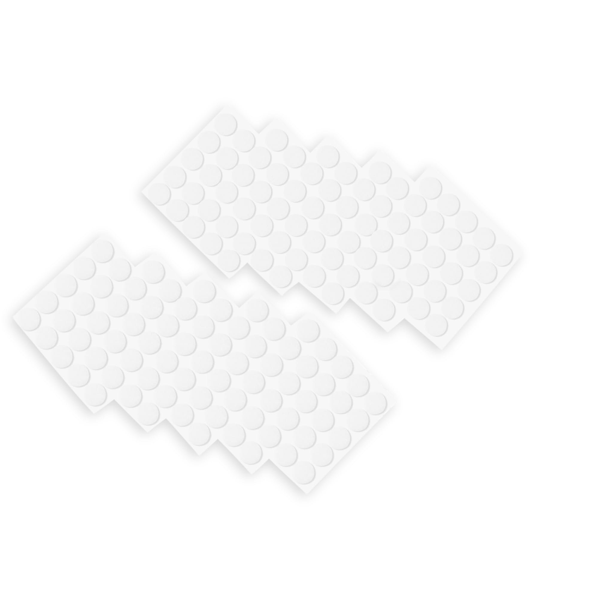 Amazon Basics Hook & Loop (Velcro) Dots, Adhesive Sticky Back, Pack of 125 pairs (250 pieces), 1.9 x 1.9 cm, White