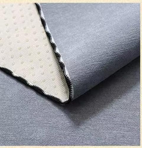 Image of Zollyss Microwave Oven Cover, Cotton Linen Dust-proof Fabric, Deer Design,100 x 35 cm (Grey)