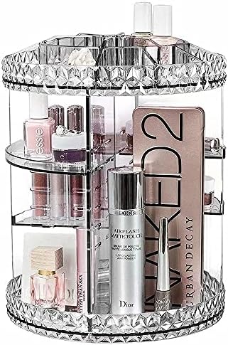 Organizador De Acrílico Giratório p/jóias/maquiagem