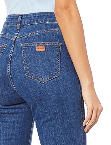 Calça jeans Minerva, Lança Perfume, Feminino, Denim Médio, 44