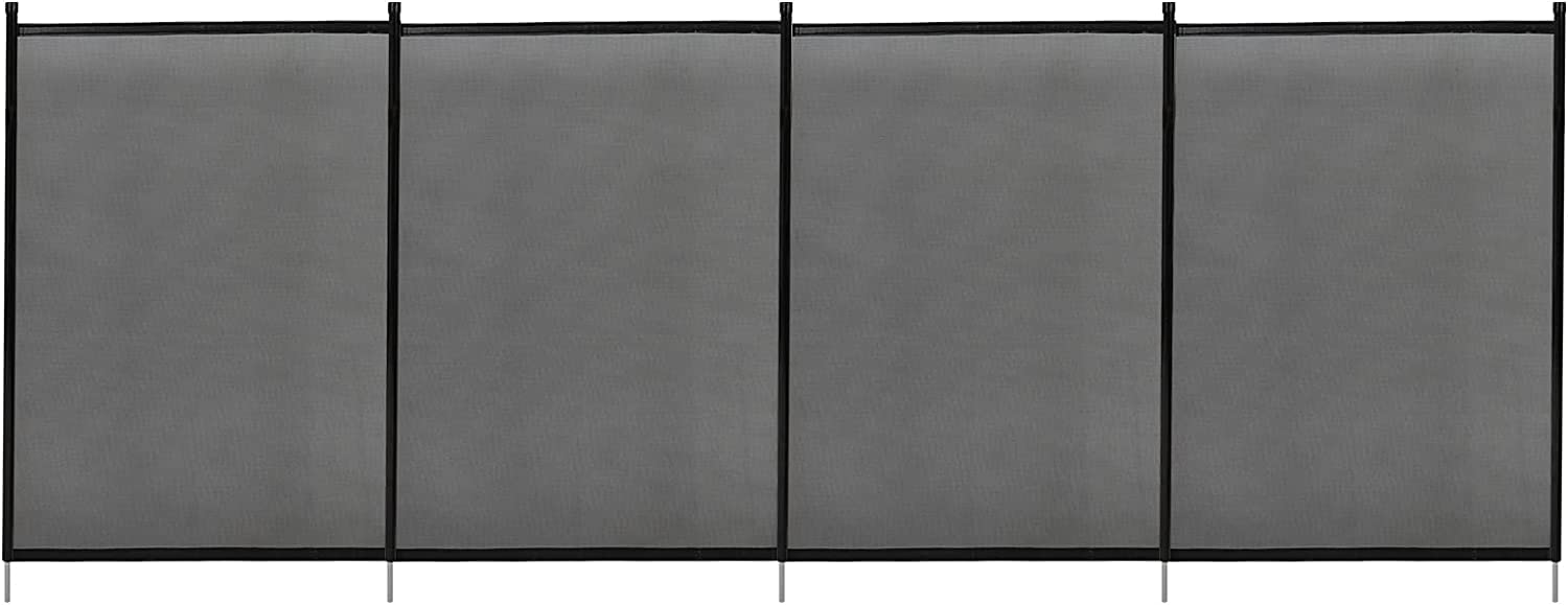 GYMAX Barrière de Protection pour Piscine 4 x 90 cm
