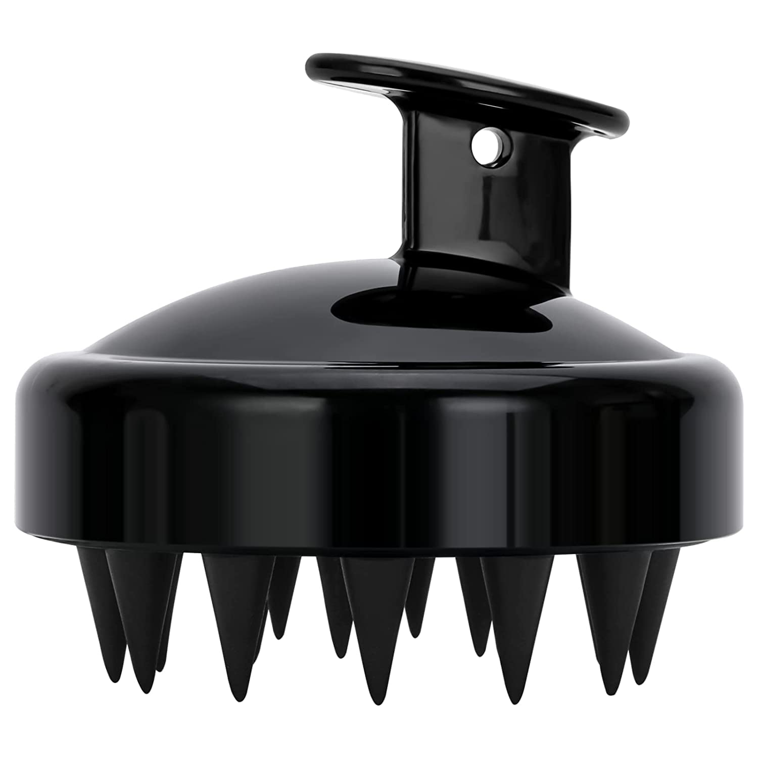 Scalp Massager Shampoo Brush - Soft Silicone Bristles - Hair Care & Relaxation - Dandruff Removal & Growth - BLACK (B0BHC2GWLH) Amazon Price History, Amazon Price Tracker
