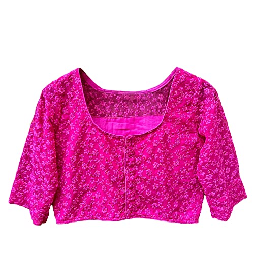 Image of Vihu Fashion Women Georgette Half Sleeve Blouse