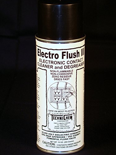 ELECTRO FLUSH III Electronic Contact Cleaner and Degreaser (3-10oz cans)